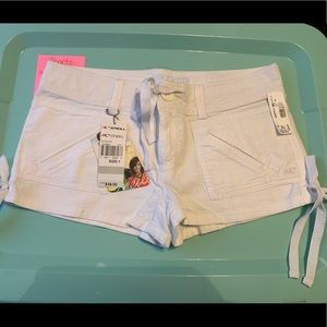 O’Neill White corduroy shorts